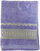 Фото GM textile полотенце махровое Цезарь 50x90 светло-фиолетовое