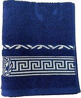 Фото GM textile полотенце махровое Цезарь 50x90 темно-синее