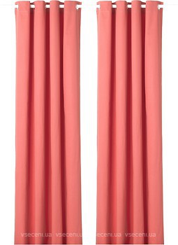Фото IKEA Merete (Мерете) 145x300 розовая (404.436.80)