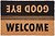 Фото Actuel коврик придверный Welcome 0.4x0.6