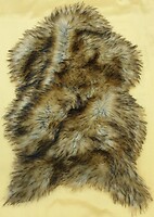 Фото Zeron меховый коврик V-5 0.6x0.9 коричневый (18130)