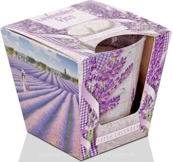 Фото Bartek Candles Lavender Kiss Fresh Lavender 8 см (5901685055246)