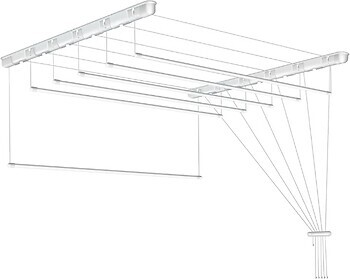 Фото Sepio сушилка для белья 6x200 см 12 м белый