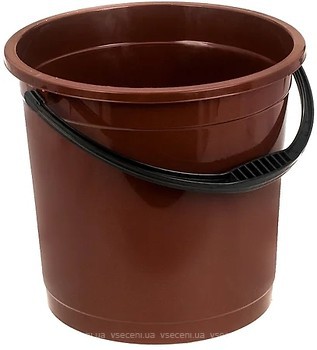 Фото R-Plastic відро 10 л коричневе
