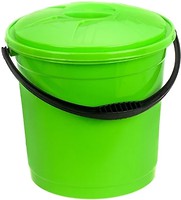 Фото R-Plastic відро з кришкою 12 л салатове