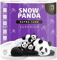 Фото Сніжна панда Туалетний папір Extra Care Superior 4-шаровий 4 шт