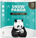 Фото Сніжна панда Туалетний папір Extra Care Sensitive 3-шаровий 4 шт
