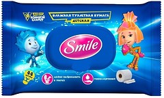 Фото Smile Влажная туалетная бумага детская Фиксики 44 шт