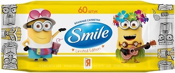 Фото Smile Вологий туалетний папір Minions 60 шт