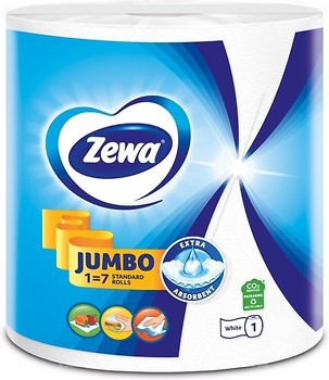 Фото Zewa Бумажные полотенца Jumbo 2-слойные 1 шт