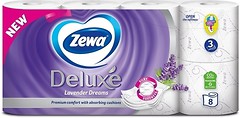 Фото Zewa Туалетная бумага Deluxe Lavender Dreams 3-слойная 8 шт