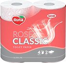 Фото Ruta Туалетний папір Classic Rose 2-шаровий 4 шт