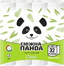 Фото Сніжна панда Туалетний папір Classic 2-шаровий 32 шт