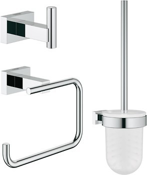 Фото Grohe набор для ванной 3 в 1 Essentials Cube (40757001)