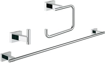 Фото Grohe набор для ванной 3 в 1 Essentials Cube (40777001)