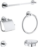 Фото Grohe набор для ванной 5 в 1 Essentials (40344000)