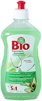 Фото Bio Formula Бальзам для миття посуду Авокадо і алое 500 мл