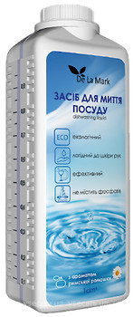 Фото DeLaMark Засіб для миття посуду з ефірною олією римської ромашки 1 л