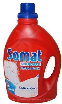 Фото Somat Порошок для посудомоечных машин Standart Soda Effect 2.5 кг