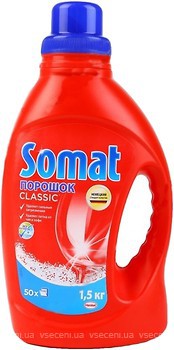 Фото Somat Порошок для посудомоечных машин Classic 1.5 кг