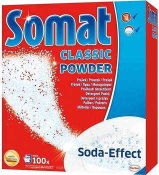 Фото Somat Порошок для посудомийних машин Classic Powder Soda Effect 2.5 кг