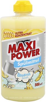 Фото Maxi Power Засіб для миття посуду Банан 500 мл
