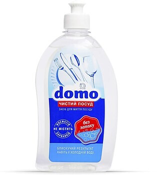 Фото Domo средство для мытья посуды Без запаха 500 мл