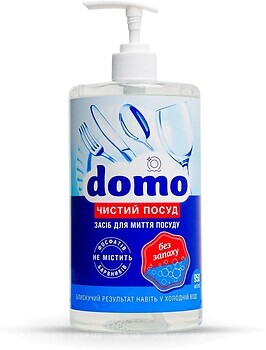 Фото Domo средство для мытья посуды Без запаха 950 мл