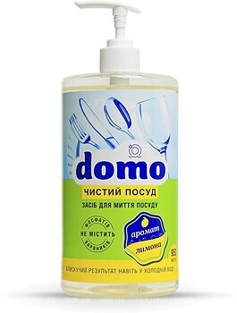 Фото Domo средство для мытья посуды Лимон 950 мл