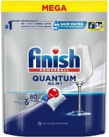 Фото Finish таблетки для посудомоечных машин Quantum All in 1 80 шт