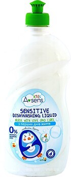Фото A-Sens Kids засіб для миття посуду Sensitive 500 мл