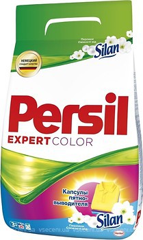 Фото Persil Стиральный порошок Expert Color Жемчужины свежести от Silan 3 кг