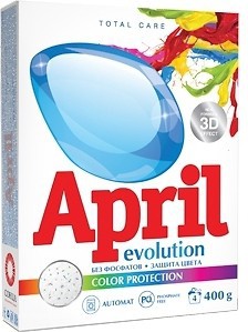 Фото April Evolution стиральный порошок Color Protection 400 г
