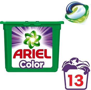 Фото Ariel капсули для прання 3 in 1 PODS Color 13 шт