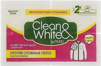 Фото Duru Мило господарське Clean White для видалення плям 4x 125 г
