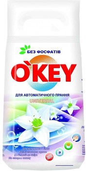 Фото OKey Пральний порошок Автомат Універсальний 2 кг