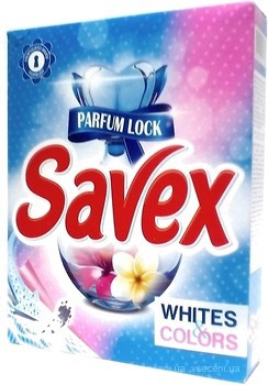 Фото Savex Пральний порошок Parfum Lock Whites&Colors 400 г