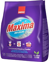 Фото Sano Стиральный порошок Maxima Bio Color 1.25 кг