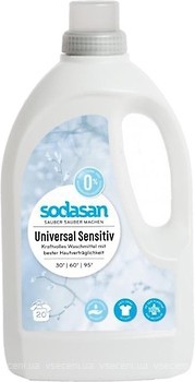 Фото Sodasan Засіб для прання Universal Sensitiv Bright&White 1.5 л
