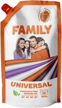 Фото Family Гель для прання Universal 1 л