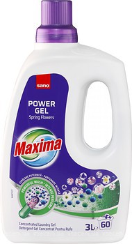 Фото Sano Гель для стирки Maxima Spring Flowers 3 л