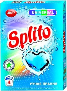 Фото Splito Стиральный порошок Universal для ручной стирки 400 г