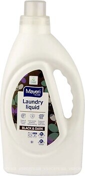 Фото Mayeri Рідкий засіб для прання Black&Dark 1 л