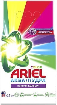 Фото Ariel Стиральный порошок Aqua Puder Color Яркие цвета 2.7 кг