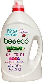 Фото Be&Eco Гель для прання Color 3.7 л