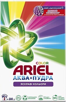 Фото Ariel Стиральный порошок Aqua Puder Color 300 г