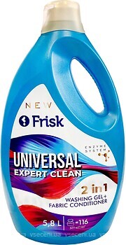Фото Frisk Гель для прання Expert Clean 2 in 1 5.8 л