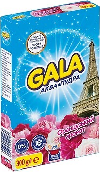 Фото Gala Стиральный порошок Аква-Пудра Французский аромат для ручной стирки 300 г