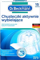 Фото Dr. Beckmann Салфетки для обновления белого цвета ткани 15 шт