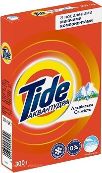 Фото Tide Пральний порошок Ручний Альпійська свіжість 300 г